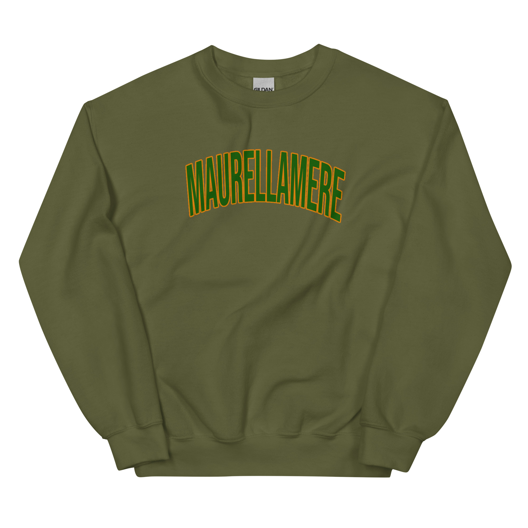 unisex-crew-neck-sweatshirt-military-green-front-6217ded2bca52